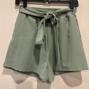 Sage Green Women's Shorts